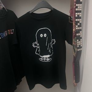 KAWS X PEANUTS Black Shirt